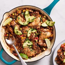 Instant Pot Chicken Enchilada Quinoa