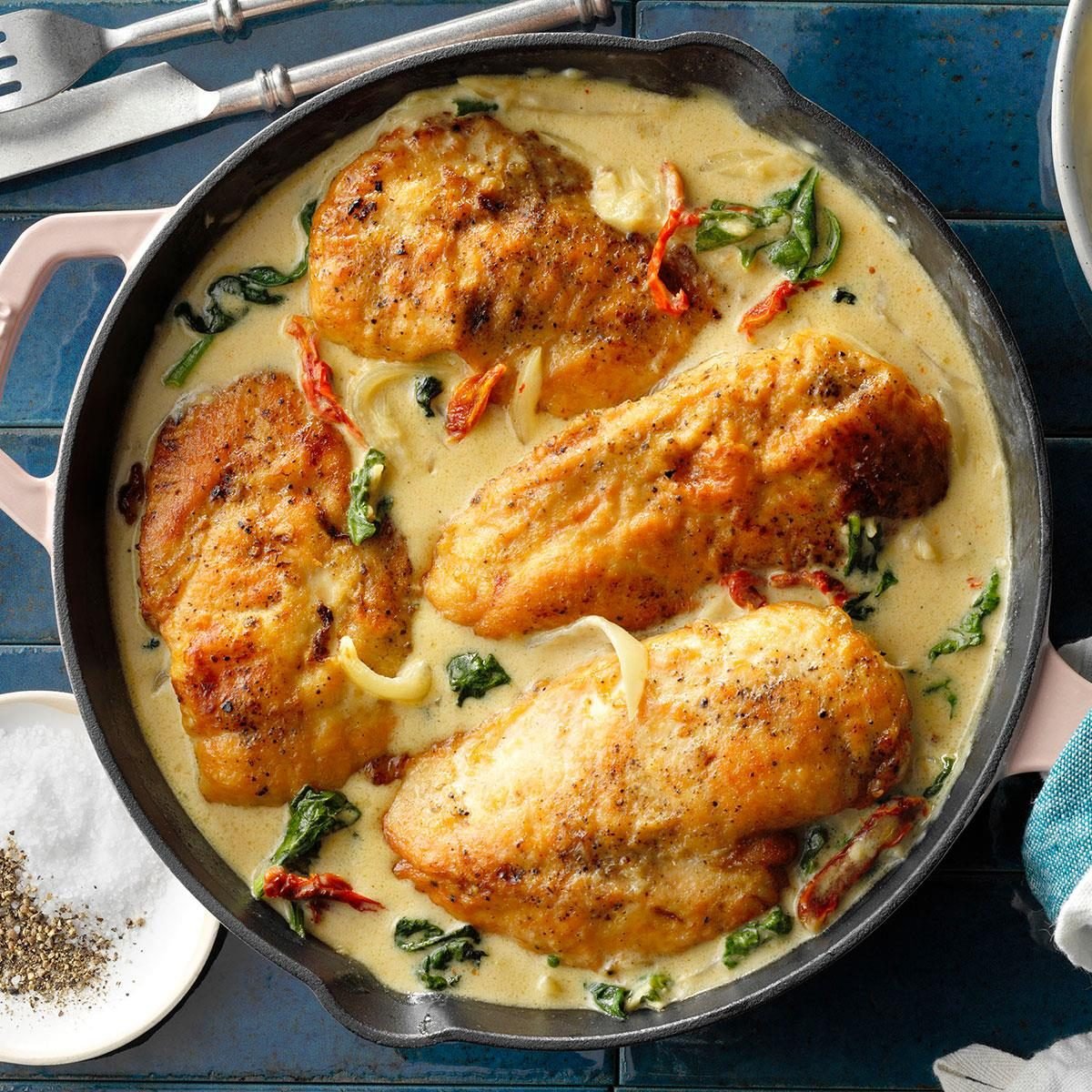 Baked Tuscan Chicken Breast