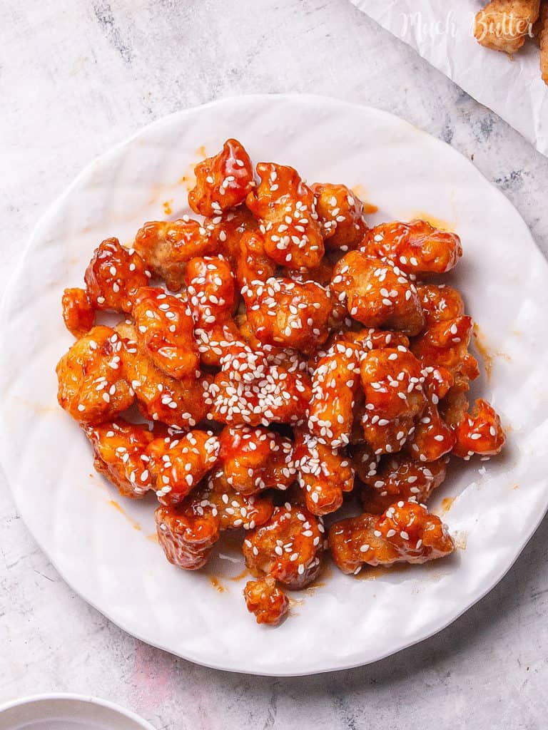 Gochujang Popcorn Chicken