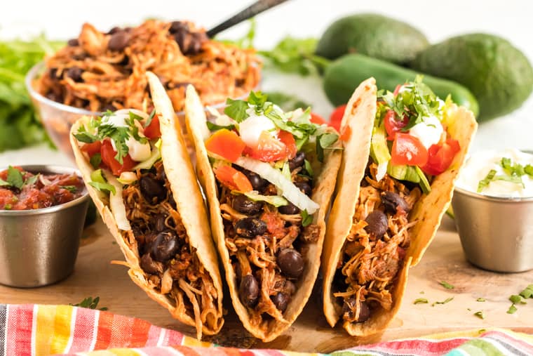 Slow Cooker Chicken Tacos
